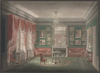 Belső nézet, c. 1805-1810.