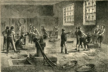 A pénzverde belseje, 1872. sz.
