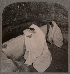 Krisztus sírjának belseje, 1900 körül
