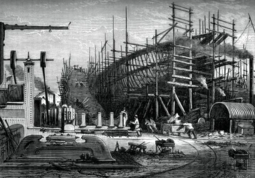Vashajó, Messrs Samudas yard, Isle of Dogs, London, 1880