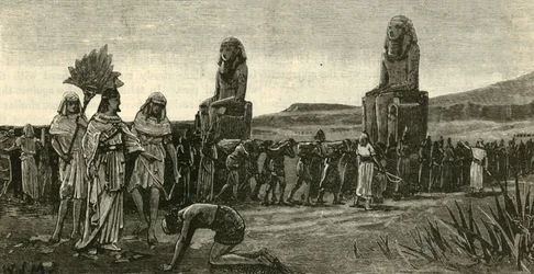 Izraeliták és feladatvezetőik, 1890.