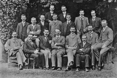 JJ Thomson brit atomfizikus, 1898