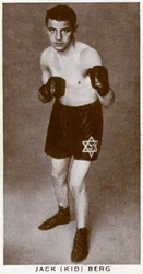 Jack Kid Berg angol ökölvívó, 1938