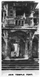 Jain templom erődje, Ahmedabad, India, 1925