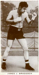 James J Braddock, ír-amerikai ökölvívó, 1938