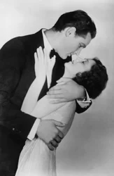 Janet Gaynor 1906-1984 és Charles Farrell 1901-1990, amerikai színészek, XX.