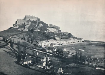 Jersey – Gorey és Mont Orgueil kastély, 1895