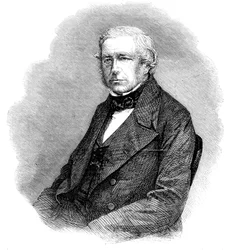 John Stevens Henslow angol botanikus, geológus és pap, 1861