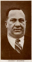 Johnny Sharpe, brit bokszmenedzser, 1938
