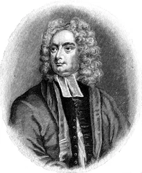 Jonathan Swift, angol-ír szatirikus, költő és pap
