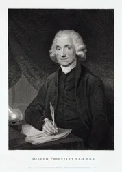 Joseph Priestley angol-amerikai teológus és kémikus