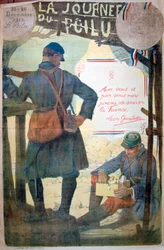 Hairy Day 1915. december 25. és 26., francia első világháborús plakát, 1915.