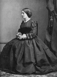 Julia Grant, Ulysses S Grant amerikai elnök felesége, 19. század vége, 1908