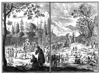 Jumala, Wirku-Accha. Lappföld istensége, 1727-1738