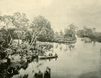 A Glengarry és Thompson Rivers csomópontja, Victoria, 1901.