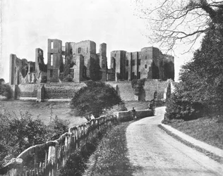 Kenilworth kastély, Warwickshire, 1894.