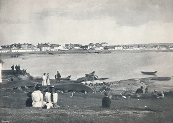 Kilkee – Átnézve az öbölben, 1895
