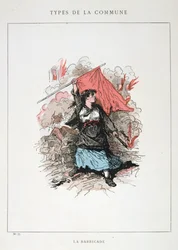 Barikád, Párizs Kommün, 1871
