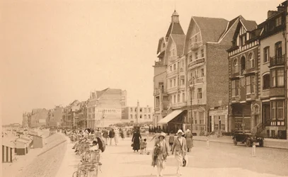 La Digue, A sétány, 1900.