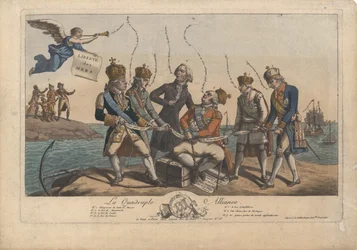 La Quadruple Alliance, 1800. 