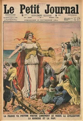 A civilizáló küldetés. Le Petit Journal, 1911. november 19., 1911