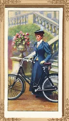 Kerékpáros hölgy, 1896, 1939