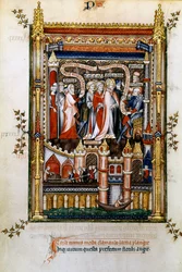 Larcia megvádolja St Denist, 1317