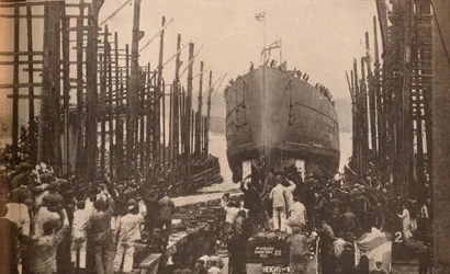 A H.M.S. Oroszlán 1910 augusztusában, 1910 c, 1935