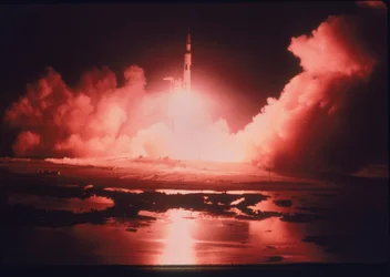 Az Apollo 17 küldetés elindítása, 1972