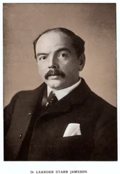 Leander Starr Jameson, skót származású dél-afrikai politikus, 1900.