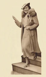 Indulás a Belgrave tér 3. számból, Alexandra hercegnő keresztelőjére 1937. február 9.