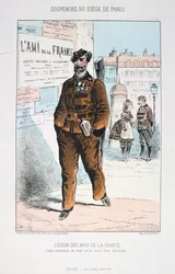 Francia Baráti Légió, Párizs ostroma, 1870-1871