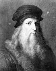 Leonardo da Vinci olasz művész, mérnök, tudós és feltaláló, 1864