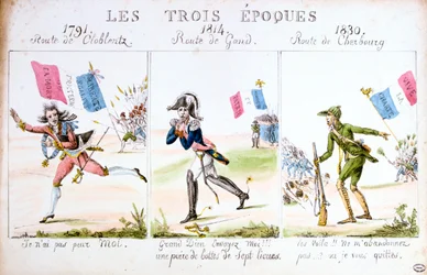 A három korszak, 1830-as forradalom, Párizs