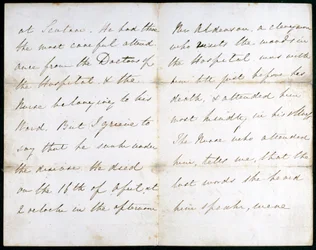 Florence Nightingale levele, 1856. május