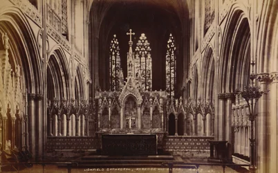 Lichfield katedrális, Reredos és Oltár, 1929.