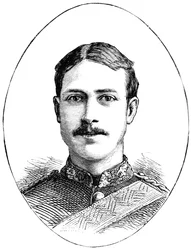 Henry Gribble hadnagy, 3. dragonyos gárda, 1882