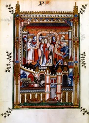 Lisbius Krisztus tanítványának kiáltja ki magát, 1317