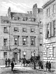 Lord Beaconsfields ház, 19, Curzon Street, Mayfair, London, 1900