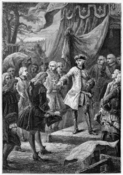 XV. Lajos francia király és Hollandia nagykövete, 19. század