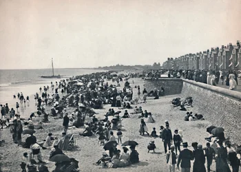 Lowestoft – A homokon, 1895