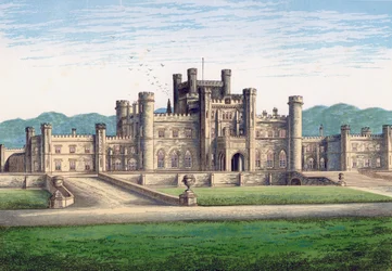 Lowther kastély, Cumbria, 19. század vége
