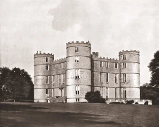 Lulworth kastély, Dorset, 1894.