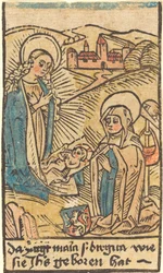 Madonna és Szent Brigita c. 14801500.
