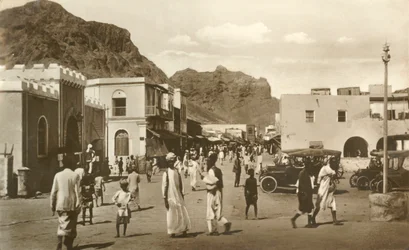 Main Street, Crater, Aden, c1918-c1939.