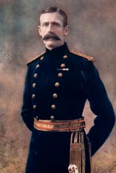 George Pretyman vezérőrnagy, katonai parancsnok, Bloemfontein, Dél-Afrika, 1902