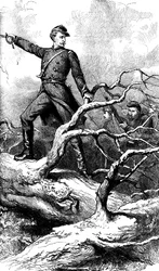 Theodore Winthrop őrnagy, Big Bethel, Virginia, 1861 c1880