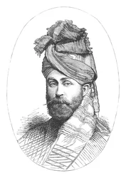 Wigram Battye őrnagy, c1880
