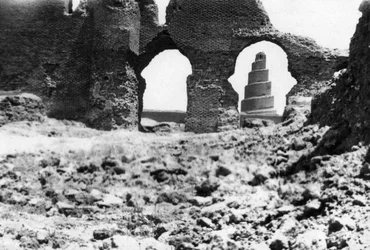 Malwiya torony, Mezopotámia, 1918