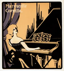 Marguerite Cornille francia zenei énekesnő, 19. század vége
